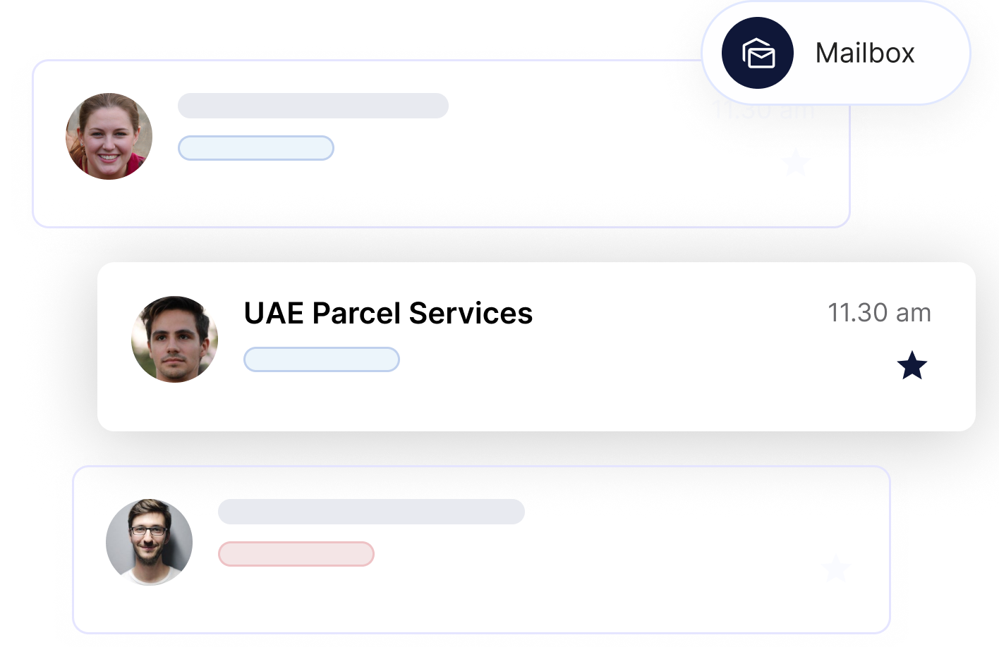 Mailing process